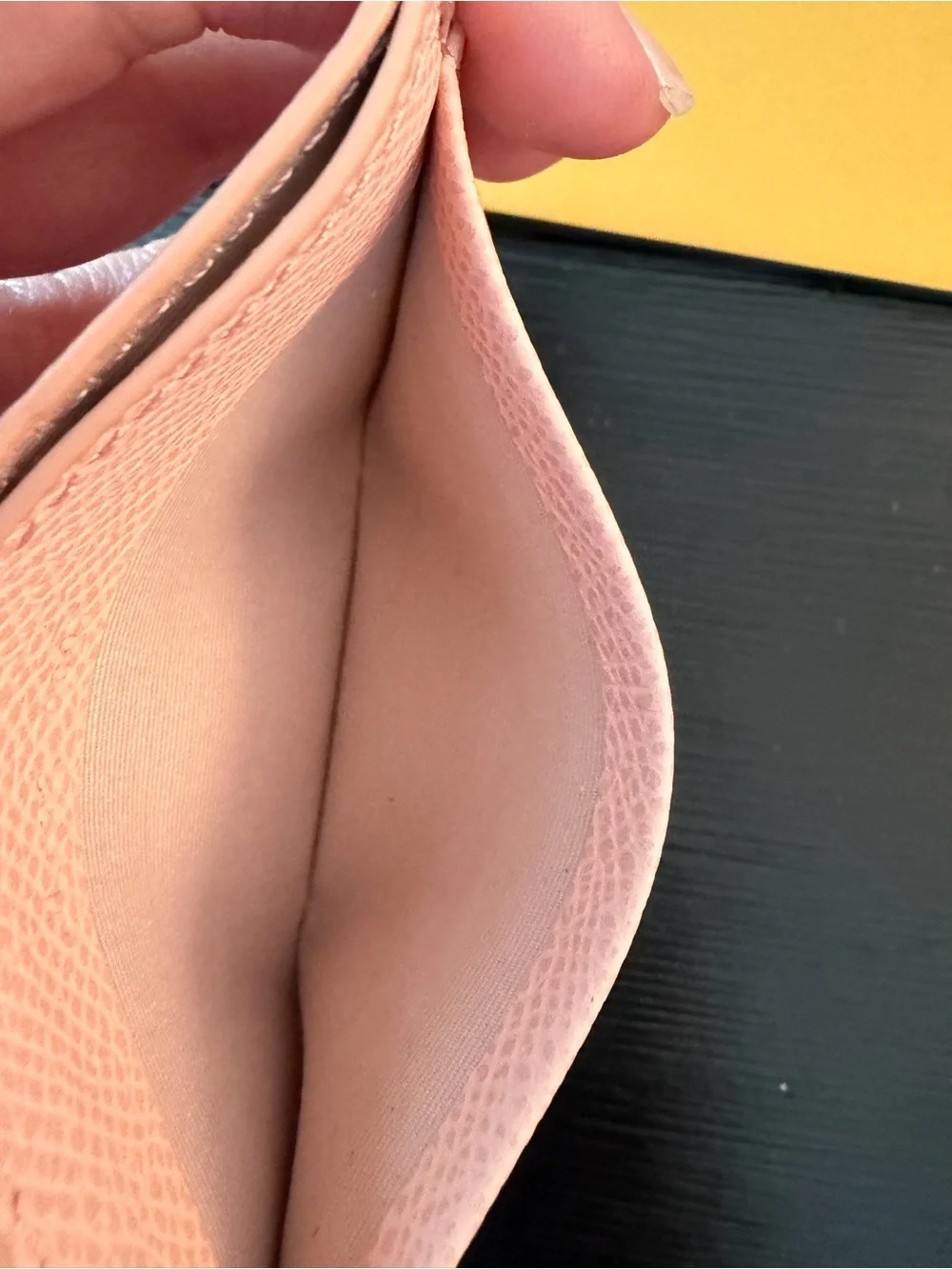 Ferragamo Gancini leather card case